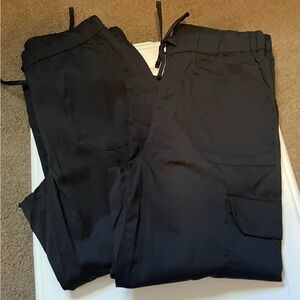 Just Be Women’s Black Cargo Capris, 2 Pair